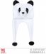 Finidi Pandamuts Pluche Unisex Zwart/Wit