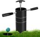 Wan GmbH Golfgat Planter - Outil de gazon - Entraînement de golf - Poignée amovible - 25 x 10 cm - Noir