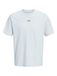 JACK & JONES Shirt pastelblauw / zwart / wit
