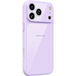 GSMnet OEM Coque MagSafe pour Apple iPhone 16 Pro, Verre Authentique, Violet