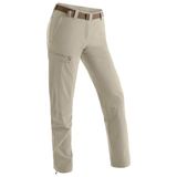 Maier Sports Dames wandelbroek Inara Bruine Rijst Polyester Lente/Zomer 2026