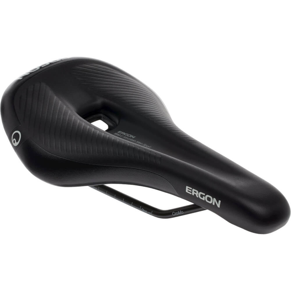 Ergon SM E-Mountain Sport zadel Heren zwart