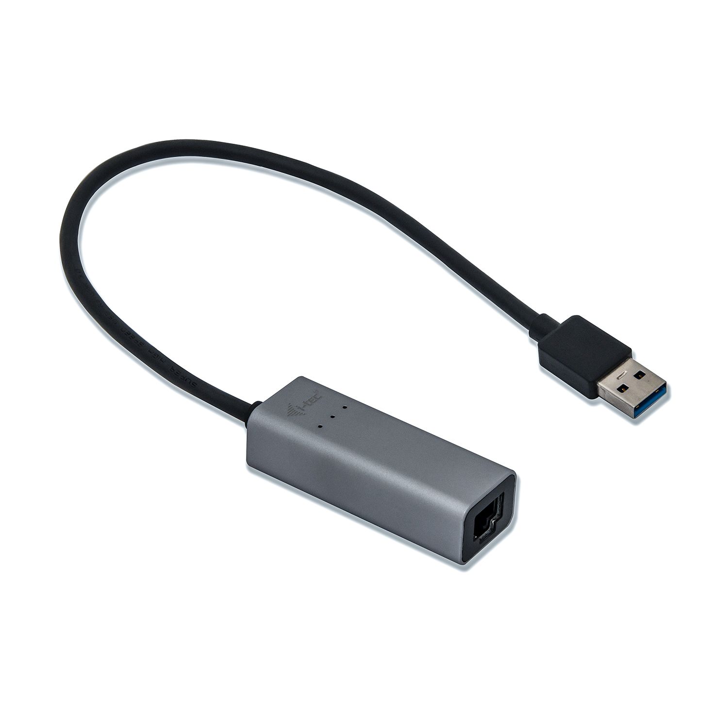 i-tec Metal USB 3.0 Gigabit Ethernet Adapter - Black/Grey