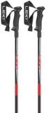 Leki Hot Shot Skistokken - Heren skistok - Anodized Black/Eloxal Grey/Eloxal Red
