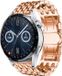 Strap-it Stalen Smartwatch bandje - Geschikt voor Huawei Watch GT 3 46mm - Rosé Goud