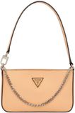 GUESS Noelle Mini Top Zip Schoudertas Abrikoos
