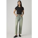 Levi's Ribcage Straight Ankle Jeans W27L27 Blauw