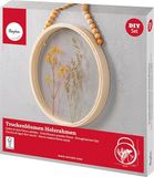 Rayher Houten kader met gedroogde bloemen