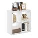 Furinno Cubicle open rug decoratieve kubus opbergorganizer, 4-kubus, wit