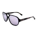 Calvin Klein CK18504S Zonnebril Heren Zwart Spiegelglas