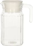 Merkloos Glazen water karaf met handvat - 0,5 Liter - schenkkan