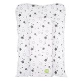 Babycalin BBC510912S1 Aankleedkussen PVC Zwart, Wit Gebogen