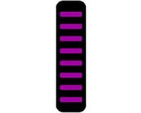E11.11 ProGuard Bolt On V1 - Front - Sticker - Standard - Purple