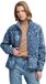 Superdry Outdoor Printed Zip Fleece Dames Hoodies Alisso Aztec Blue AOP Polyester Regular Fit XL