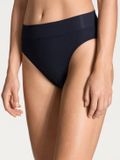 CALIDA Dames Slips - Donkerblauw - Effen - 94% Katoen, 6% Elastaan - Maat 40-42