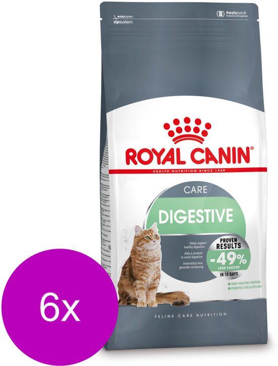 Royal Canin Fcn Digestive Care - Kattenvoer - 6 x 2 kg