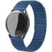 Strap-it Samsung Bracelet cuir loop Samsung Galaxy Watch 6 - 40mm (bleu foncé)