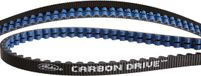 Gates CDX belt Carbon Drive 120 tands zwart/blauw