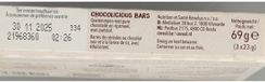 Céréal Chocolicious Bars - 3 x 23 gr