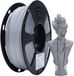 Geeetech PLA filament, 1,75 mm, gris, bobine de 1 kg, pour imprimantes 3D (FDM)