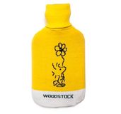 Excelsa Woodstock Peanuts warmwaterkruikhoes van synthetisch materiaal, pinda's, geel, 35 x 19 x 3,5 cm