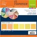 Vaessen Creative Cardstock - Geel - 30,5 x 30,5 cm - 24 vellen - Textuur - 216 g