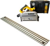 DeWalt DWS 520 KT scie circulaire 1300 watt 165 mm + lame de scie + rail de guidage + TSTAK