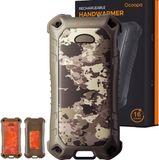 Ocoopa® XTR 3-in-1 Handwarmer Oplaadbaar – Elektrische Handwarmers met Powerbank & Zaklamp – Voor Outdoor & Noodsituaties – 10.000 mAh – IP56