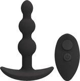 Doc Johnson Beaded Vibe Silicone Anal Plug With Remote Control 2