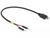 Delock 85407 USB-kabel 0,2 m Mini-USB B Zwart