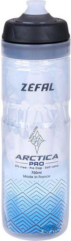 Zéfal Arctica Pro 75 Thermal Fles - 750 ml - Zilver/Blauw