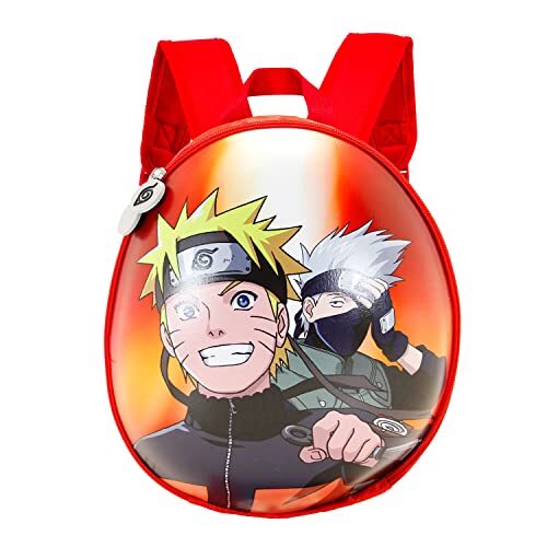 karactermania Naruto Action-Eggy rugzak, rood