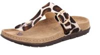 Rohde 5895 72 Slippers Bruin Koeienprint Suede Dames