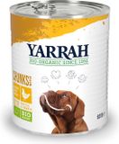 YARRAH dog blik brokjes kip in saus met brandnetel en tomaat hondenvoer 820 gr