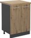Vicco R-Line Keukenonderkast – 60 cm, Artisanaal eiken/Antraciet