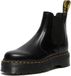 Dr. Martens 2976 Quad Smooth Leren Platform Chelsea Schoenen Zwart Maat 43