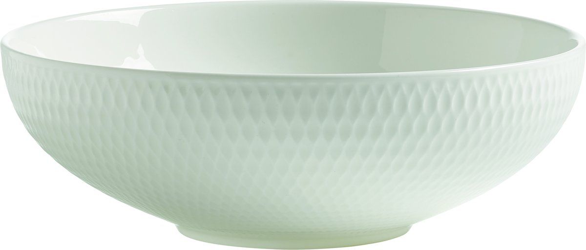 Maxwell & Williams Diamonds Round kom Ø 18.5 cm Wit