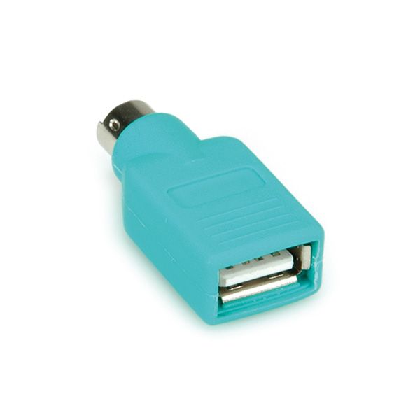 Value PS/2 - USB muisadapter - groen