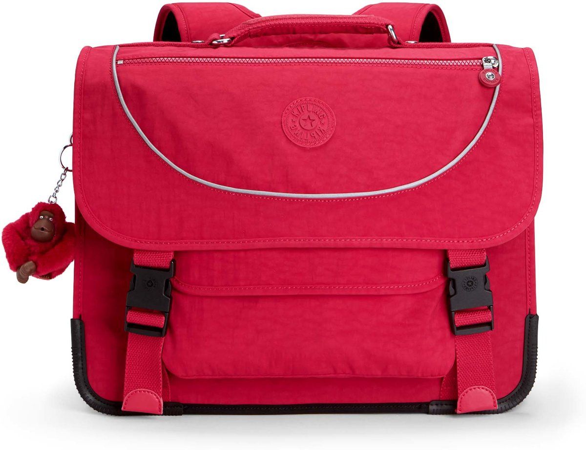 Kipling Preppy Rugzak + Regenhoes - Kinderen - True Pink - Roze