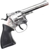 Wicke Euro Caps Wicke Cowboy speelgoed revolver - metaal - 100 schots - plaffertjes pistool - verkleedaccessoires - western