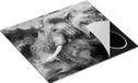 Chefcare Inductie Beschermer Olifant - Abstract - Zwart Wit - 59x52 cm - Inductie Mat