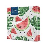 PAW Servetten 33 x 33 cm, 20 stuks - Heerlijke Watermeloenen