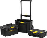 STANLEY atelier mobile 3-en-1 avec roulettes et espace de rangement
