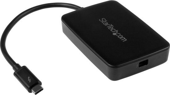 StarTech.com Thunderbolt 3 naar Thunderbolt Adapter - Zwart