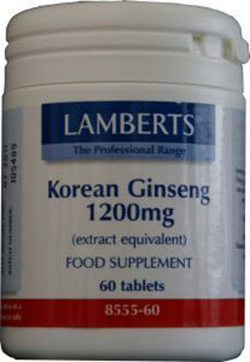 Lamberts Ginseng koreaans 60 tab