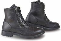 Falco Aviator Zwart Leren Motorschoenen - Maat 44 - Waterdicht