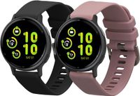 kwmobile 2x horlogebandjes geschikt voor Garmin vivoactive 5 / active 5 bandje