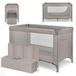 KikkaBoo Campingbed SO GIFTED 2026, reiswieg 120 x 60 cm, tot 15 kg, opvouwbaar, draagbaar en compact, draagtas, donkerbeige