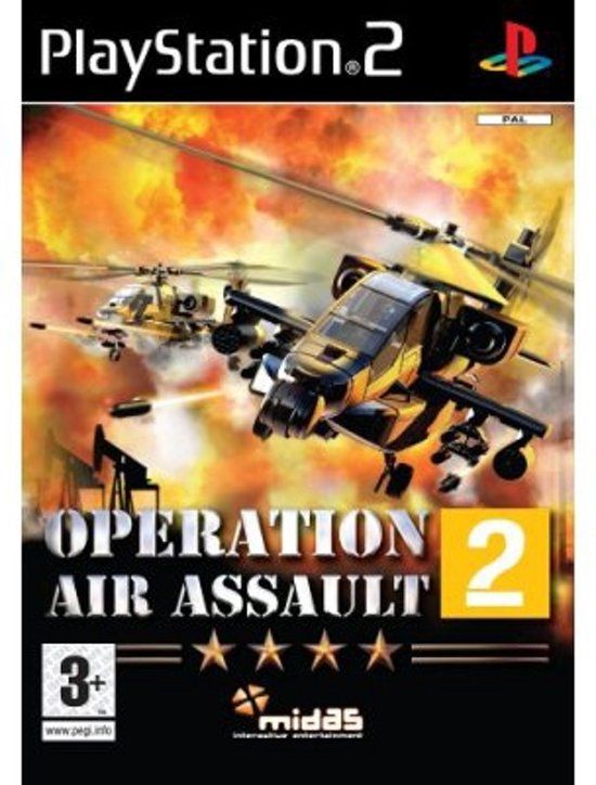 Midas Operation Air Assault 2 - PlayStation 2