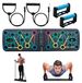Merkloos Push-up board - 17-in-1 - Met weerstandsbanden - Multifunctioneel - Antislip